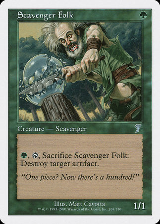 Scavenger Folk [Seventh Edition] | North Game Den