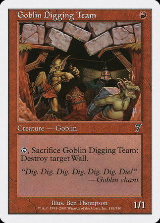 Goblin Digging Team [Seventh Edition] | North Game Den