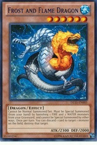 Frost and Flame Dragon (Blue) [DL15-EN005] Rare | North Game Den