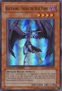 Blackwing - Shura the Blue Flame [RGBT-ENPP2] Super Rare | North Game Den