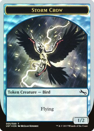 Storm Crow Token [Unstable Tokens] | North Game Den