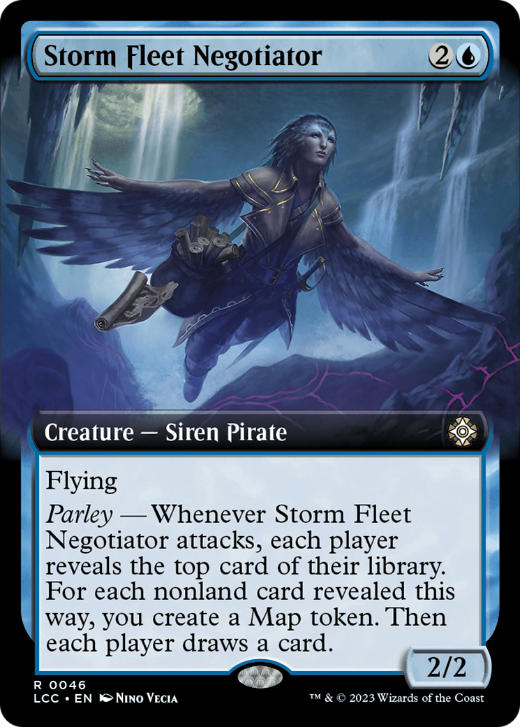 Storm Fleet Negotiator (Extended Art) [The Lost Caverns of Ixalan Commander] | North Game Den