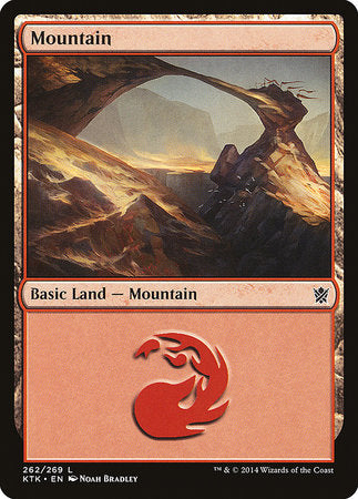 Mountain (262) [Khans of Tarkir] | North Game Den