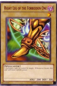 Right Leg of the Forbidden One (Red) [DL11-EN002] Rare | North Game Den