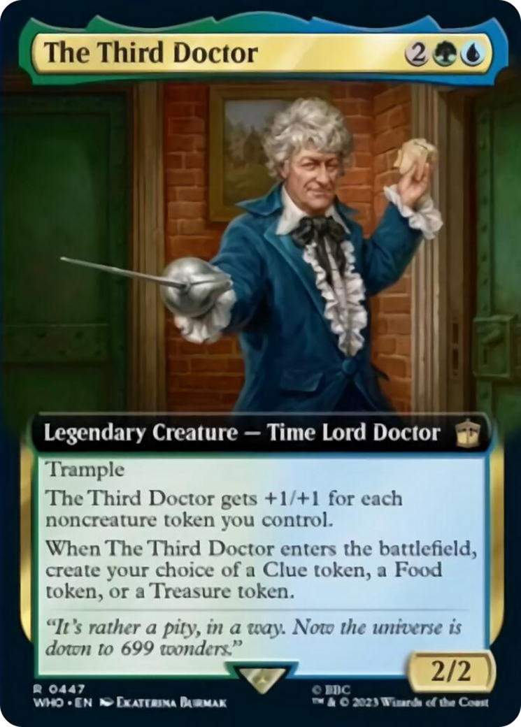 The Third Doctor (Extended Art) [Doctor Who] | North Game Den