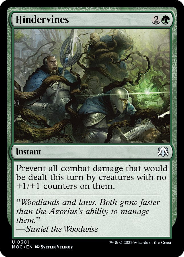 Hindervines [March of the Machine Commander] | North Game Den