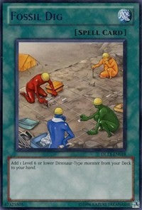 Fossil Dig (Blue) [DL13-EN018] Rare | North Game Den