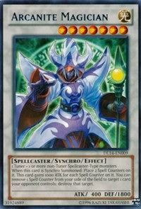 Arcanite Magician (Blue) [DL14-EN009] Rare | North Game Den