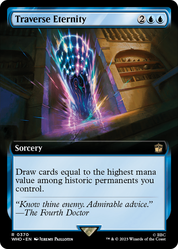 Traverse Eternity (Extended Art) [Doctor Who] | North Game Den