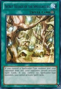 Secret Village of the Spellcasters (Blue) [DL14-EN013] Rare | North Game Den