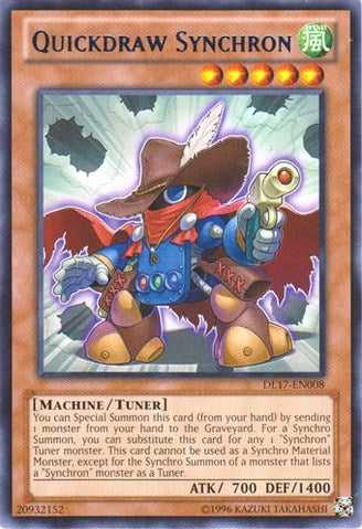 Quickdraw Synchron (Blue) [DL17-EN008] Rare | North Game Den