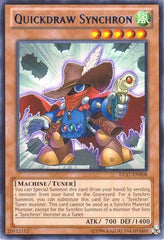 Quickdraw Synchron (Blue) [DL17-EN008] Rare | North Game Den