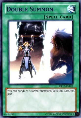 Double Summon (Purple) [DL17-EN017] Rare | North Game Den