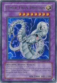 Cyber Twin Dragon [DR04-EN035] Ultra Rare | North Game Den