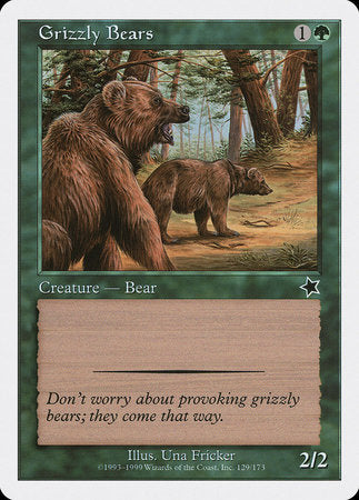 Grizzly Bears [Starter 1999] | North Game Den