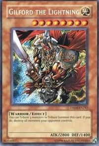 Gilford the Lightning [DR04-EN242] Secret Rare | North Game Den