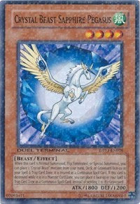 Crystal Beast Sapphire Pegasus [DTP1-EN028] Common | North Game Den