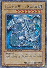 Blue-Eyes White Dragon [DT01-EN001] Super Rare | North Game Den