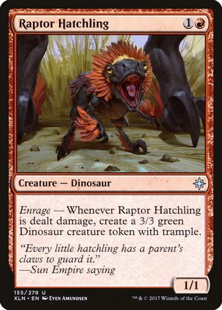 Raptor Hatchling [Ixalan] | North Game Den