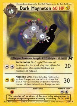 Dark Magneton (28/82) [Team Rocket Unlimited] | North Game Den