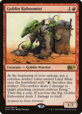 Goblin Kaboomist [Magic 2015] | North Game Den