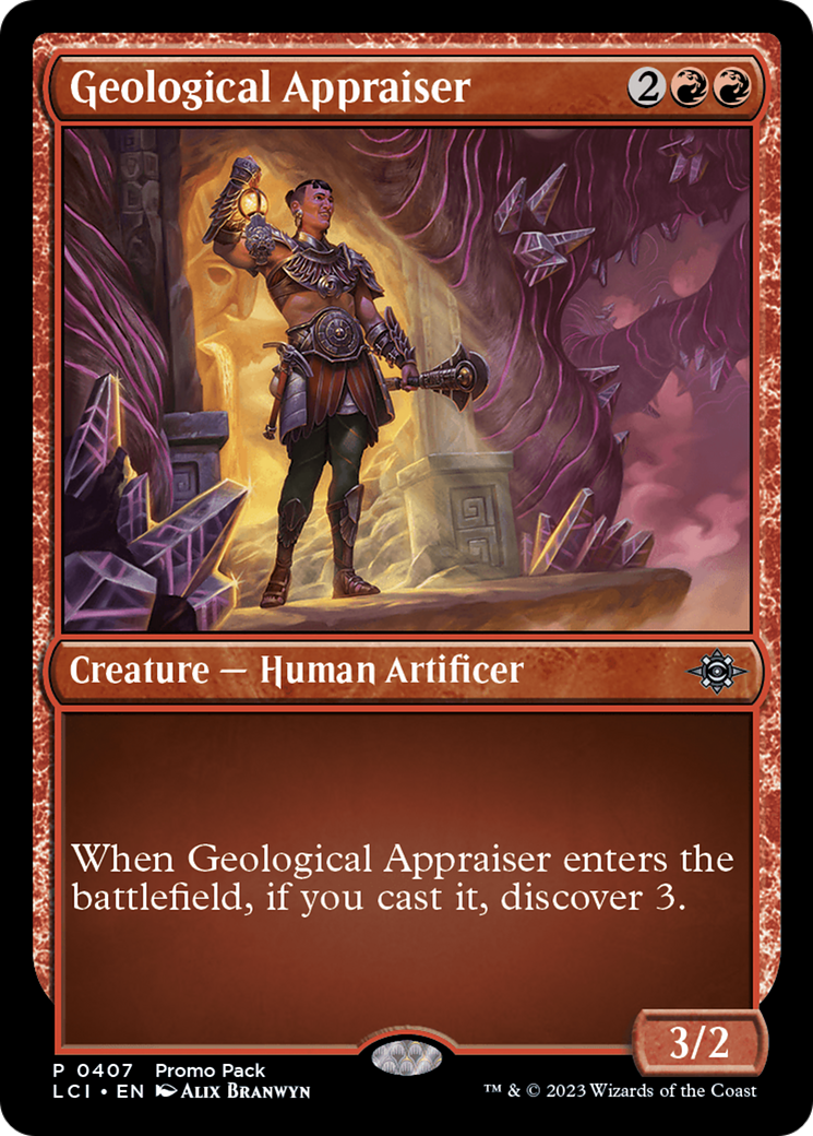 Geological Appraiser [The Lost Caverns of Ixalan Promos] | North Game Den