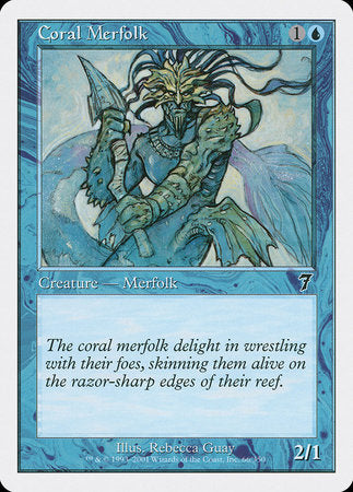 Coral Merfolk [Seventh Edition] | North Game Den