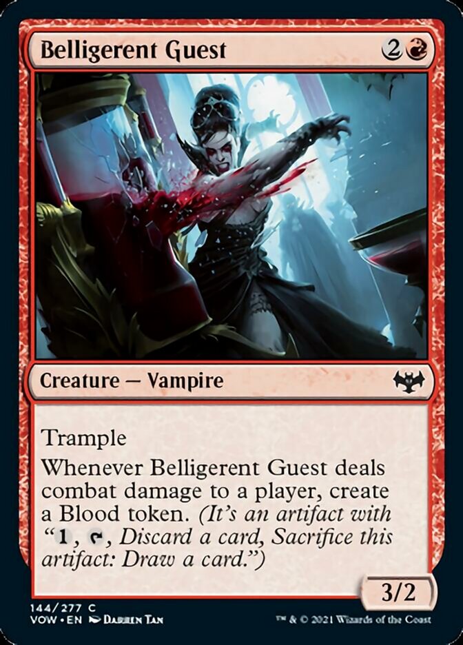 Belligerent Guest [Innistrad: Crimson Vow] | North Game Den