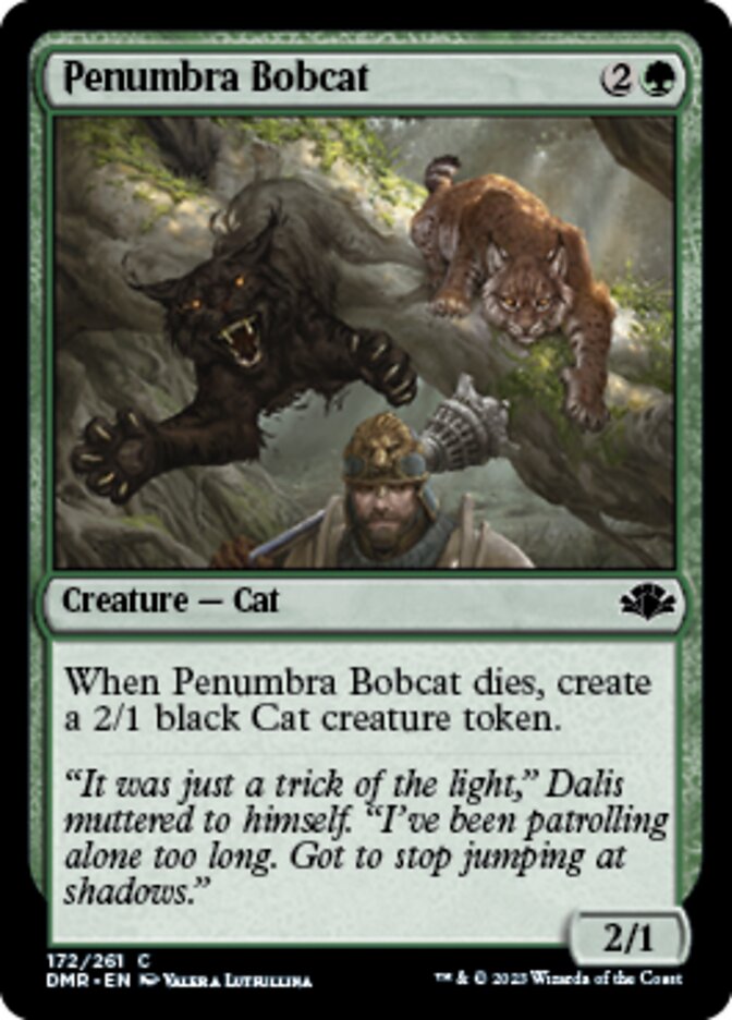 Penumbra Bobcat [Dominaria Remastered] | North Game Den