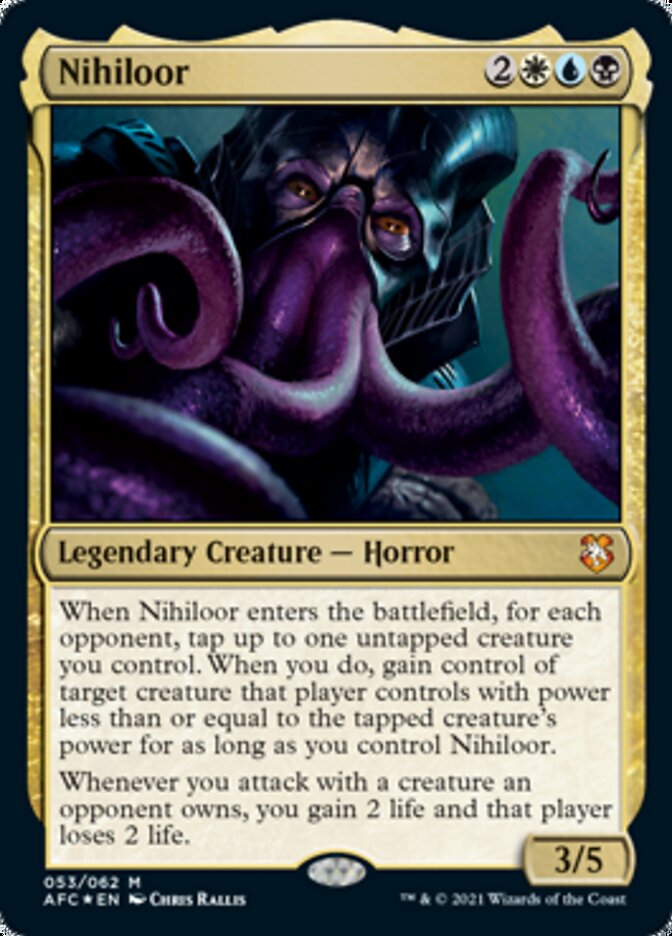 Nihiloor [Dungeons & Dragons: Adventures in the Forgotten Realms Commander] | North Game Den