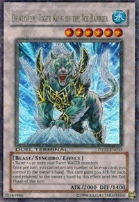 Dewloren, Tiger King of the Ice Barrier [DT02-EN033] Ultra Rare | North Game Den