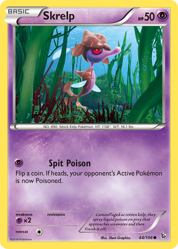 Skrelp (44/106) [XY: Flashfire] | North Game Den