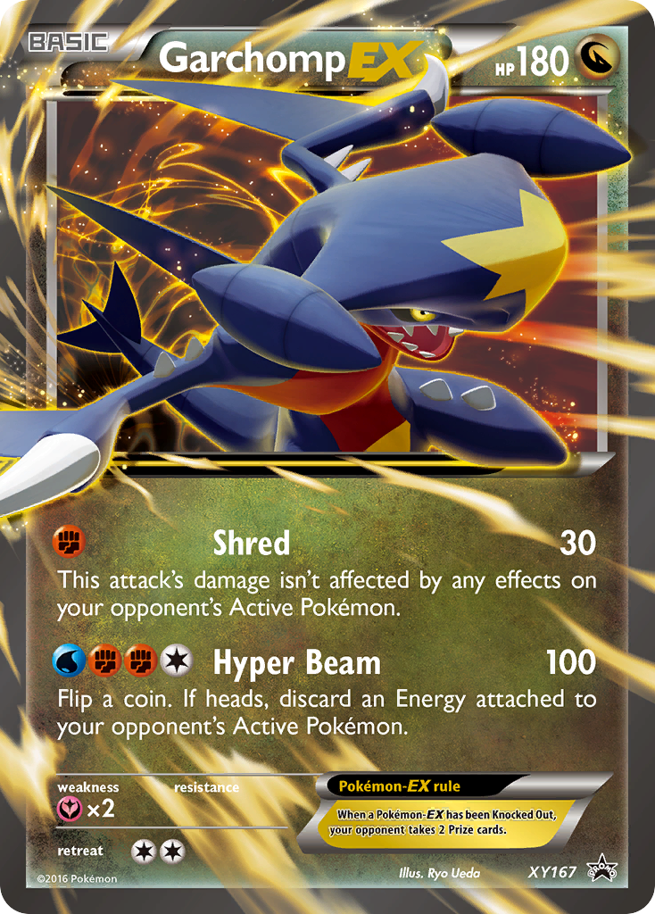 Garchomp EX (XY167) [XY: Black Star Promos] | North Game Den