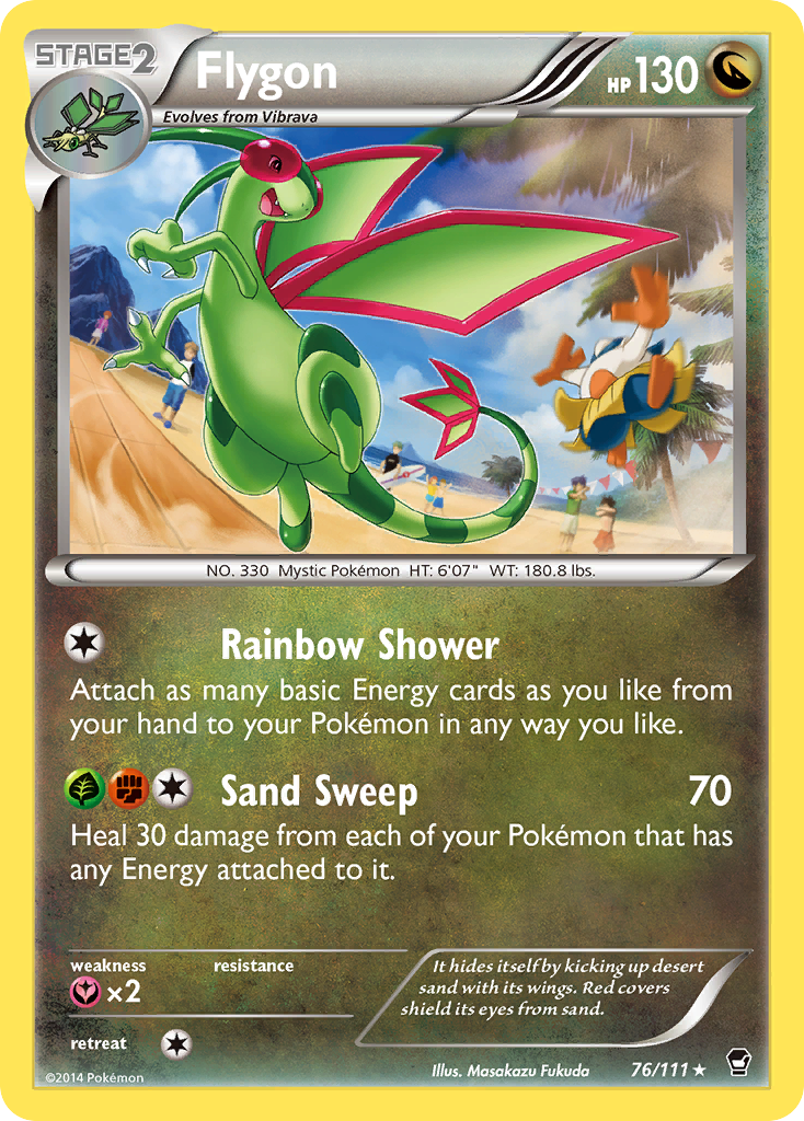 Flygon (76/111) [XY: Furious Fists] | North Game Den