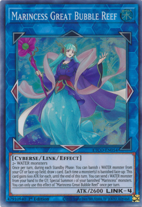 Marincess Great Bubble Reef [ETCO-EN054] Super Rare | North Game Den