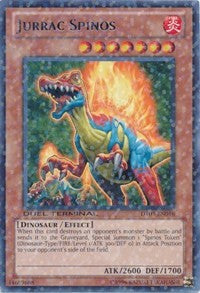 Jurrac Spinos [DT03-EN016] Rare | North Game Den