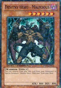 Destiny HERO - Malicious [DT03-EN055] Common | North Game Den