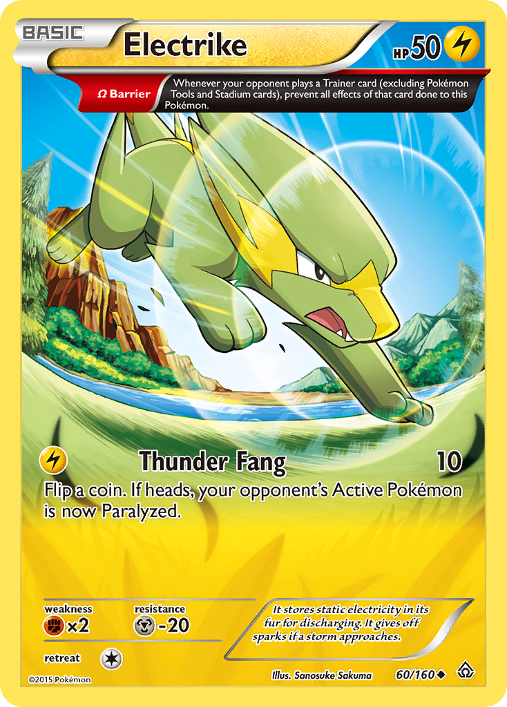 Electrike (60/160) [XY: Primal Clash] | North Game Den