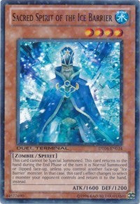 Sacred Spirit of the Ice Barrier [DT04-EN034] Common | North Game Den