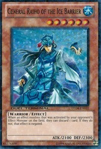 General Raiho of the Ice Barrier [DT04-EN035] Super Rare | North Game Den