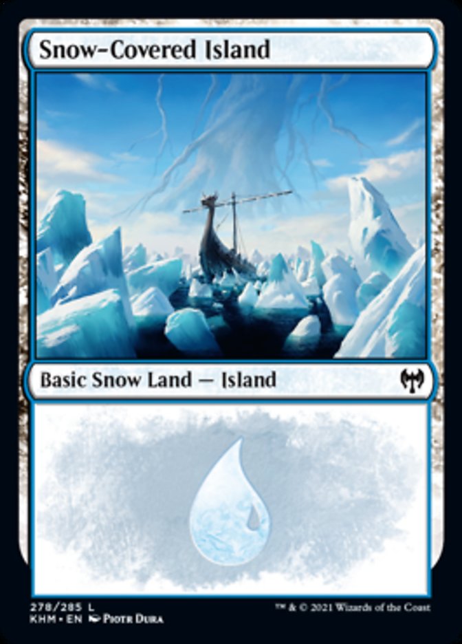 Snow-Covered Island (278) [Kaldheim] | North Game Den