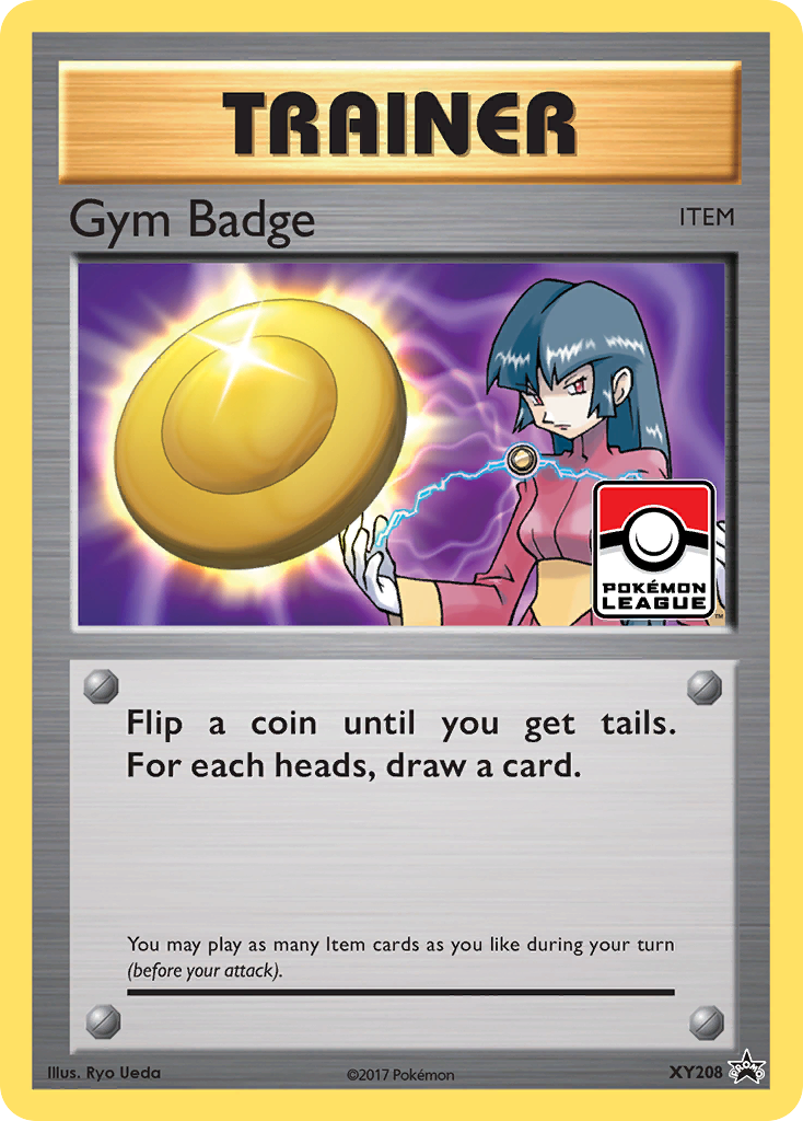 Gym Badge (XY208) (Sabrina) [XY: Black Star Promos] | North Game Den