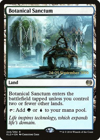 Botanical Sanctum [Kaladesh Promos] | North Game Den