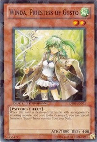 Winda, Priestess of Gusto [DT05-EN073] Common | North Game Den