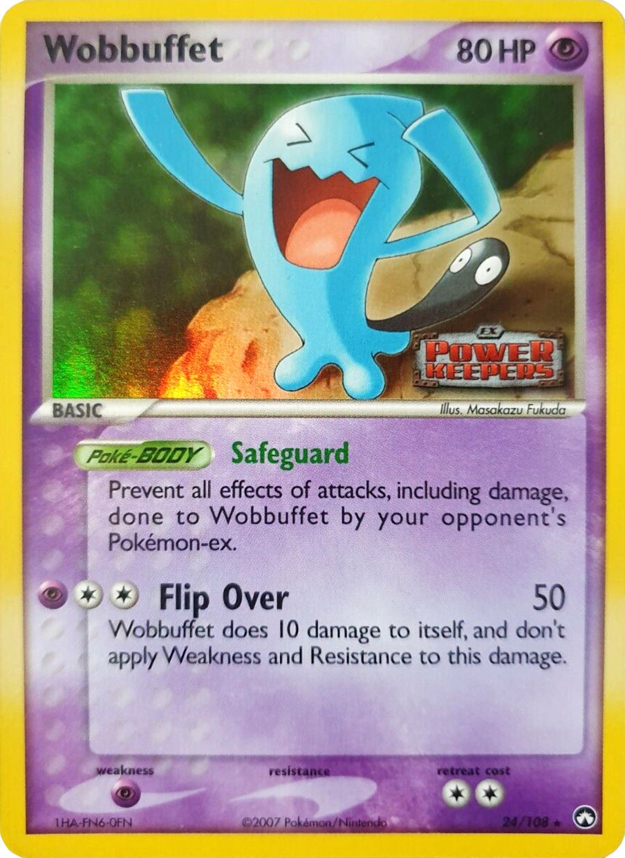 Wobbuffet (24/108) (Stamped) [EX: Power Keepers] | North Game Den