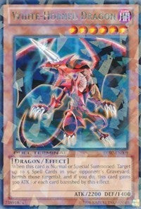 White-Horned Dragon [DT07-EN009] Rare | North Game Den