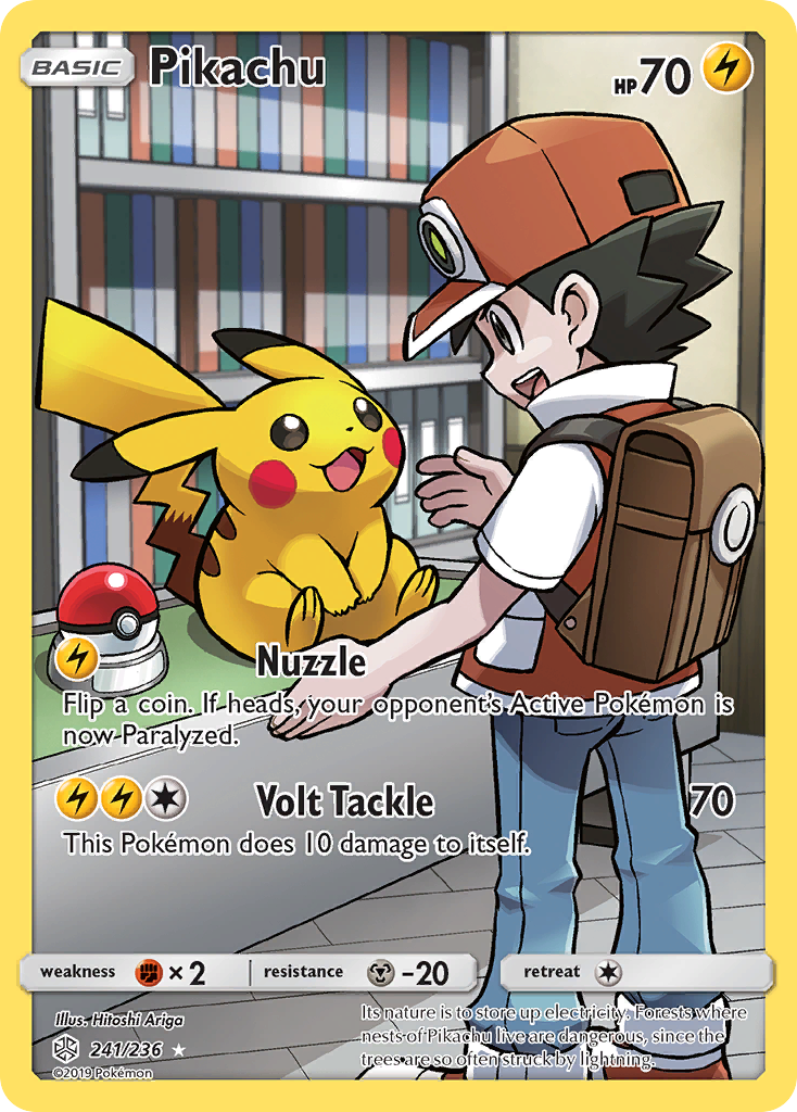 Pikachu (241/236) [Sun & Moon: Cosmic Eclipse] | North Game Den