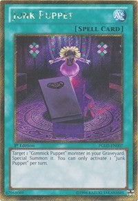 Junk Puppet [PGLD-EN007] Gold Secret Rare | North Game Den