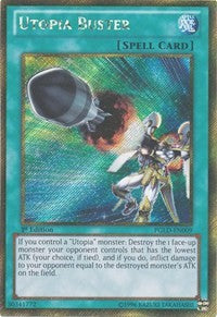 Utopia Buster [PGLD-EN009] Gold Secret Rare | North Game Den