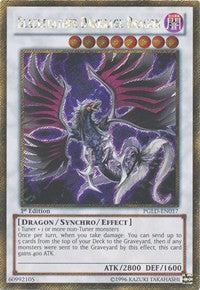 Blackfeather Darkrage Dragon [PGLD-EN017] Gold Secret Rare | North Game Den